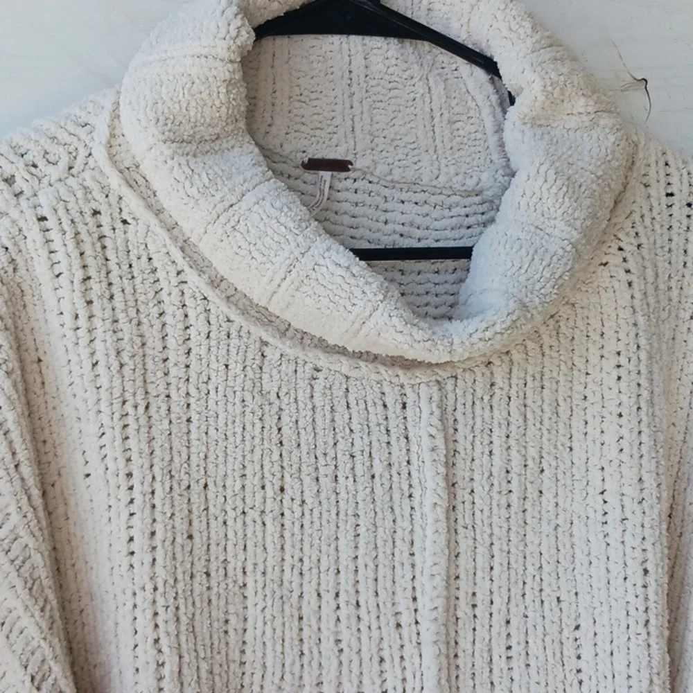 Free People chunky oversized sweater womens size XS super soft - Picture 2 of 8